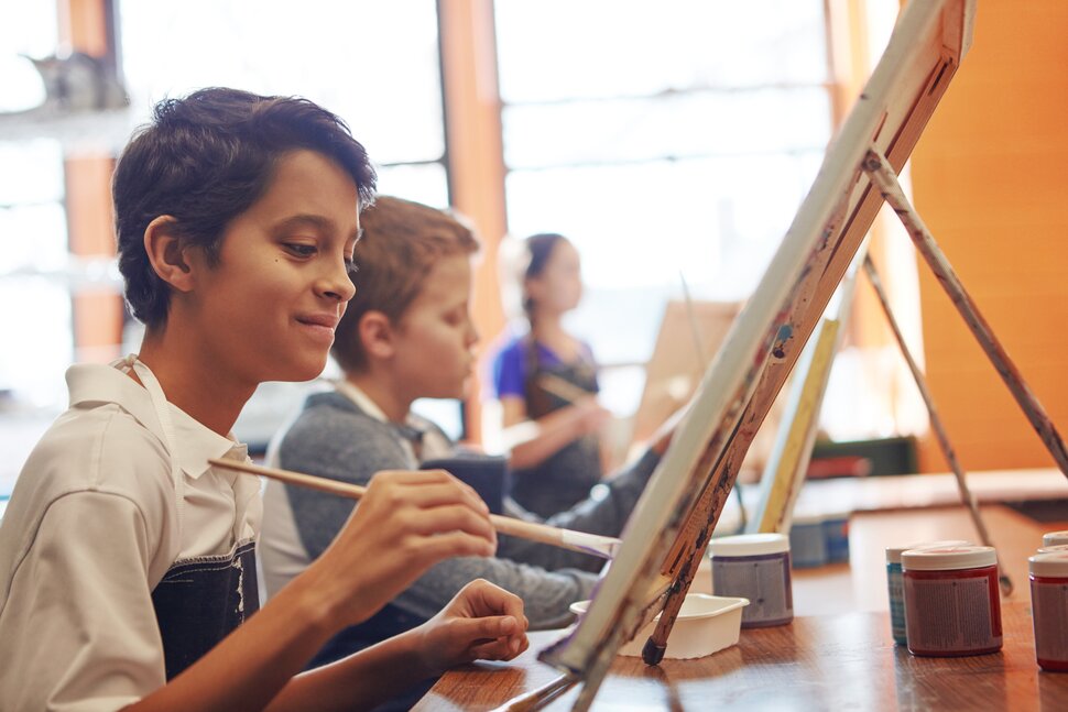 Art in Schools for Children's Minds