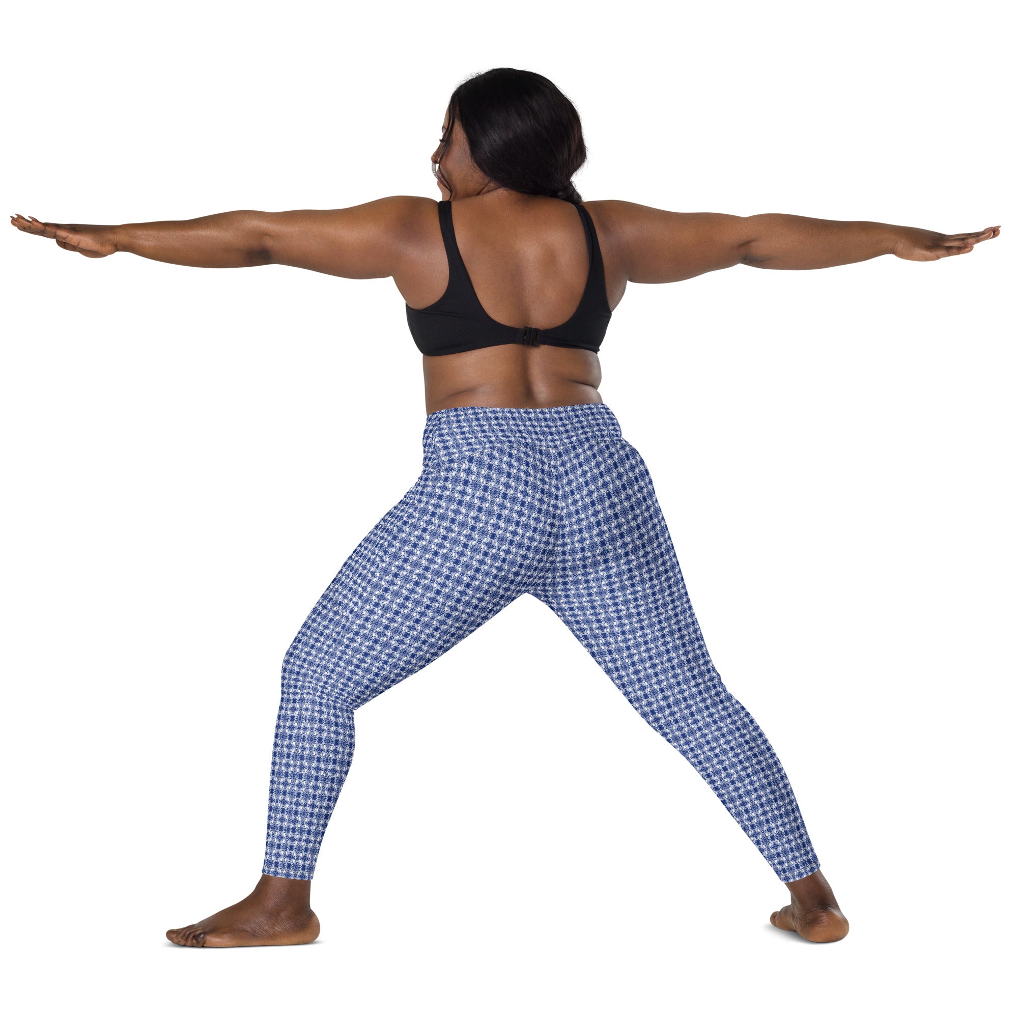 Dynamic Crossover Legging w/ Pockets - Opera Bound