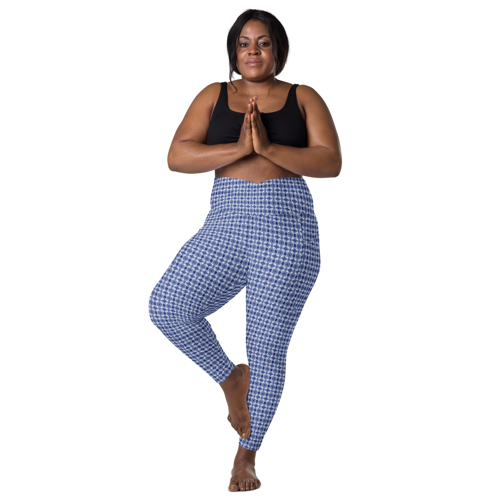 Dynamic Crossover Legging w/ Pockets - Opera Bound