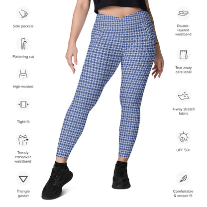 Dynamic Crossover Legging w/ Pockets - Opera Bound