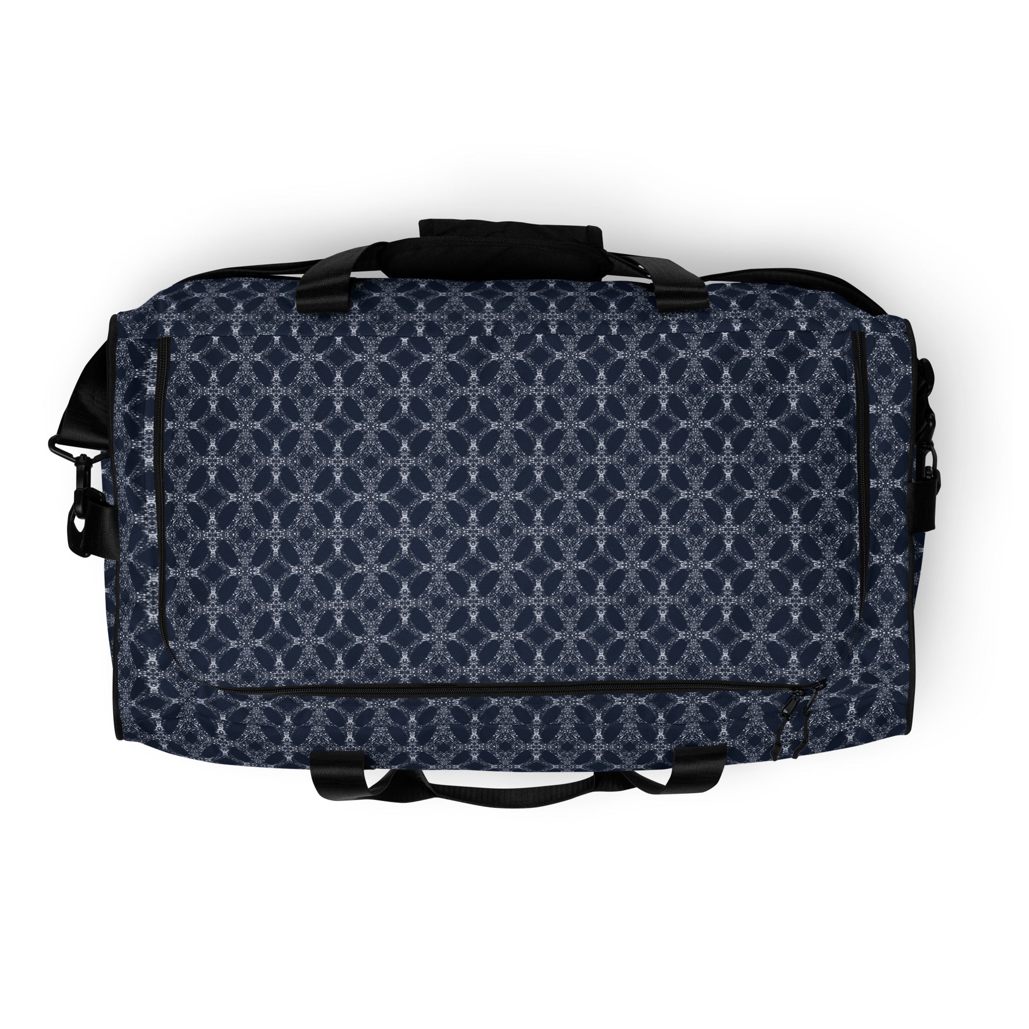 Blue Melody Large Duffel Bag