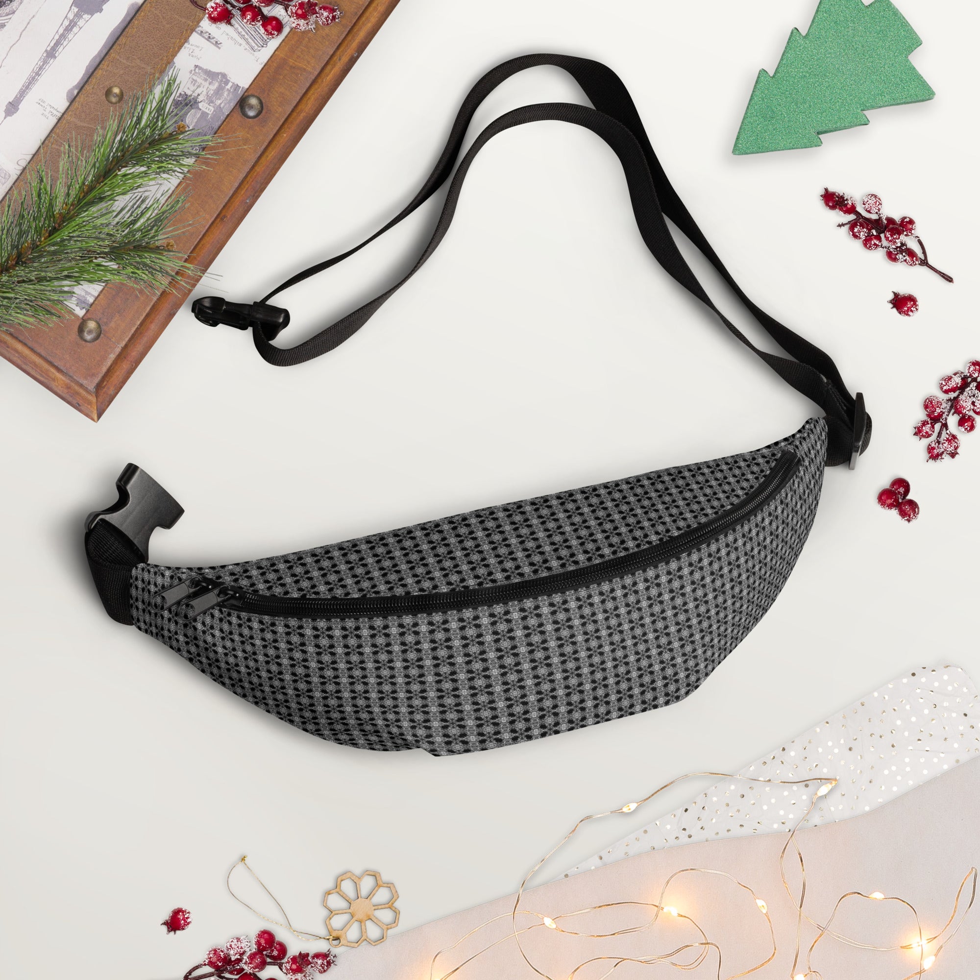 Timbre Black Fanny Pack