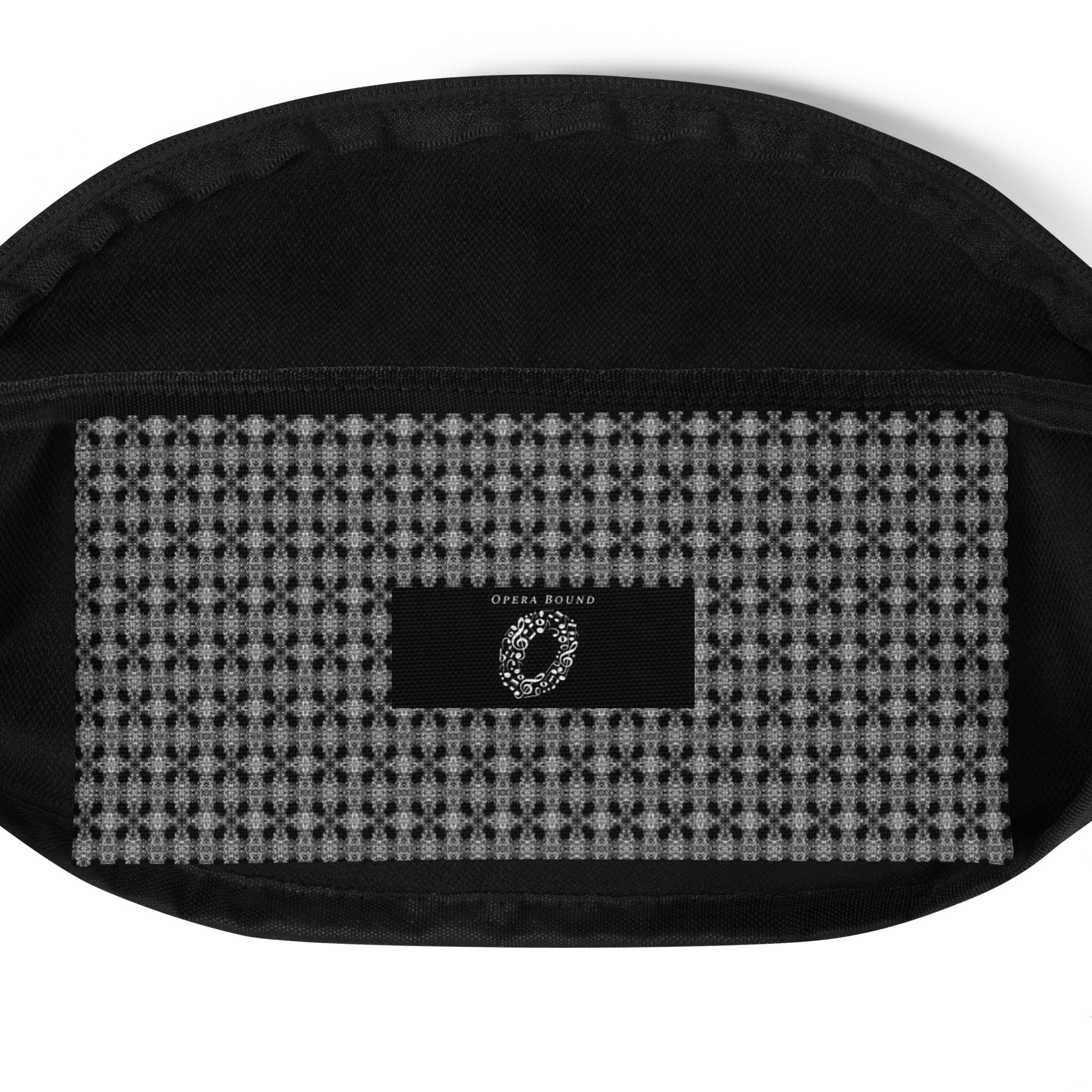 Timbre Black Fanny Pack