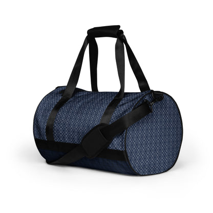 Melody Pattern Navy Gym Bag