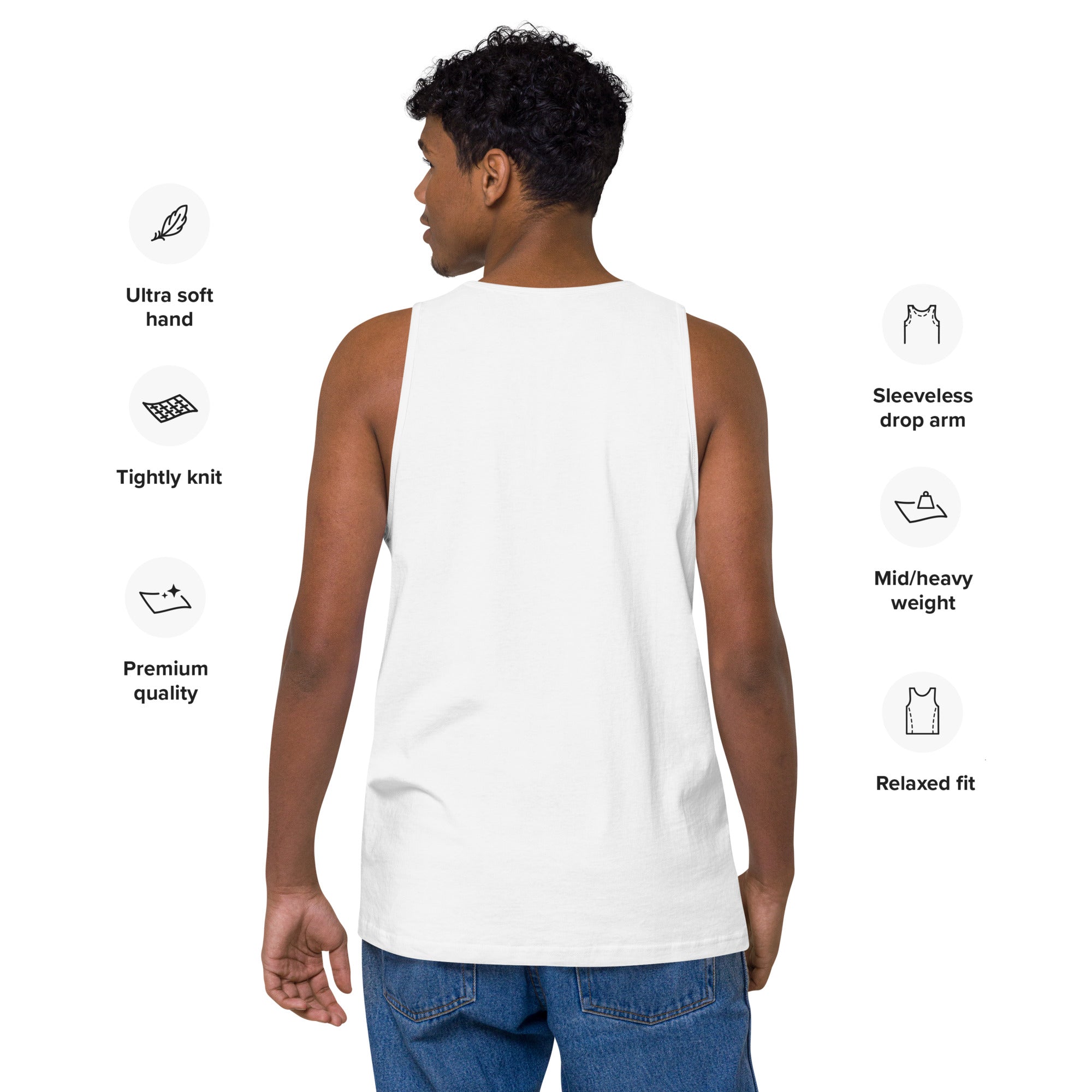 Men’s Premium Cotton Logo Tank