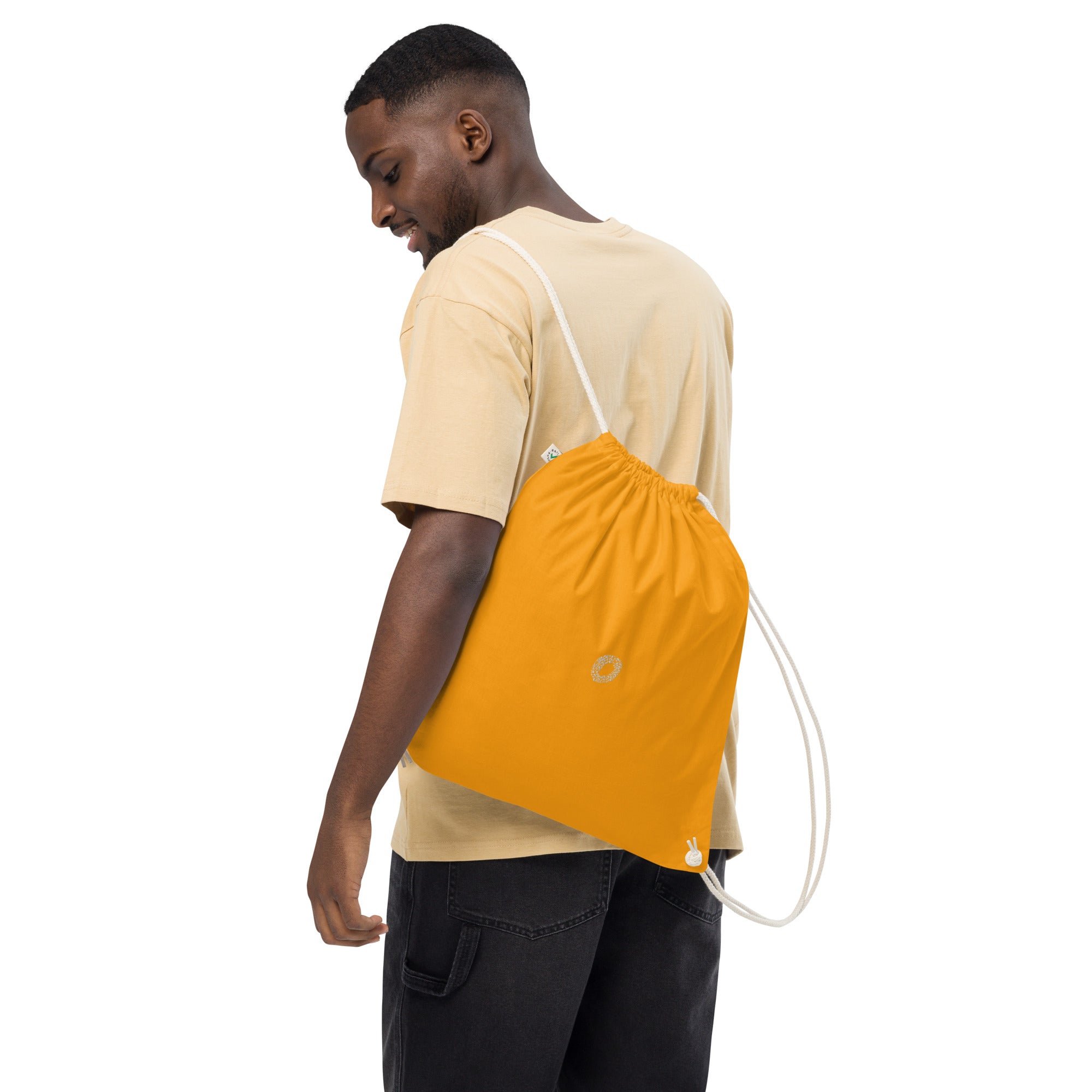 O Logo Drawstring Go Bag