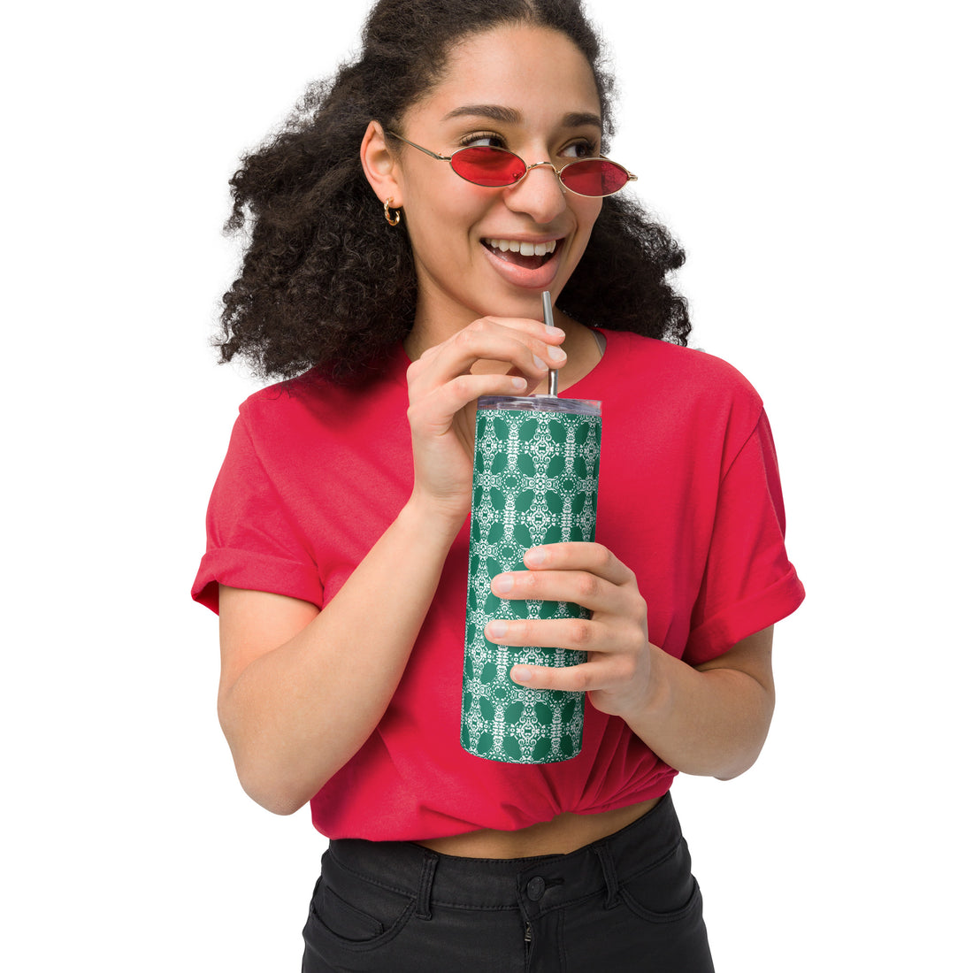 Rainforest Green Tempo Stainless Steel Tumbler