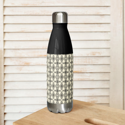 Timbre Black Stainless Steel Water Bottle