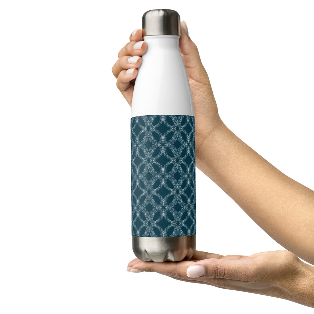 Melody Blue Stainless Steel Water Bottle