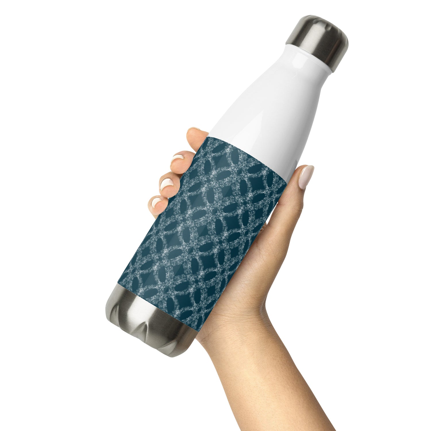 Melody Blue Stainless Steel Water Bottle