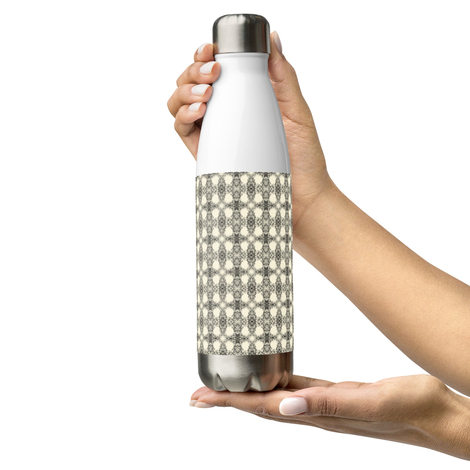 Timbre Pattern Stainless Steel Water Bottle