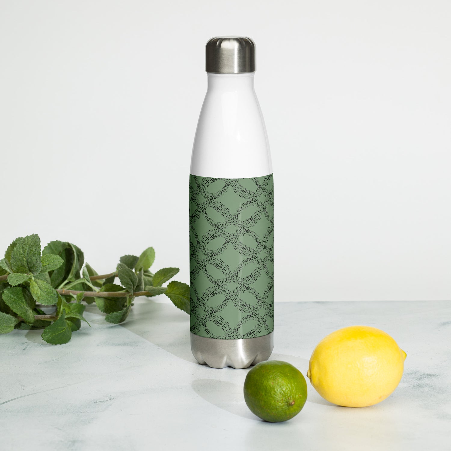 Harmony Green Stainless Steel Water Bottle