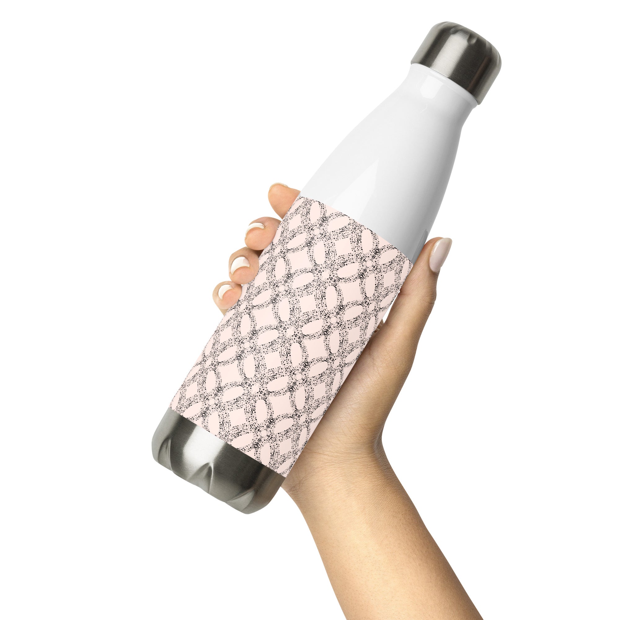 Melody Peach Stainless Steel Water Bottle