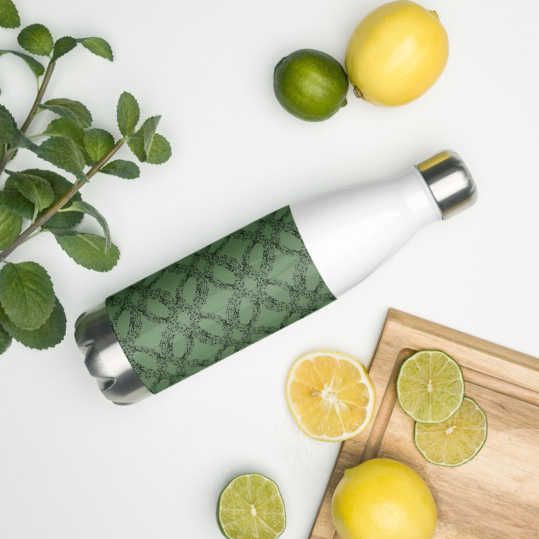 Harmony Green Stainless Steel Water Bottle