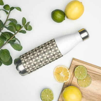 Timbre Pattern Stainless Steel Water Bottle