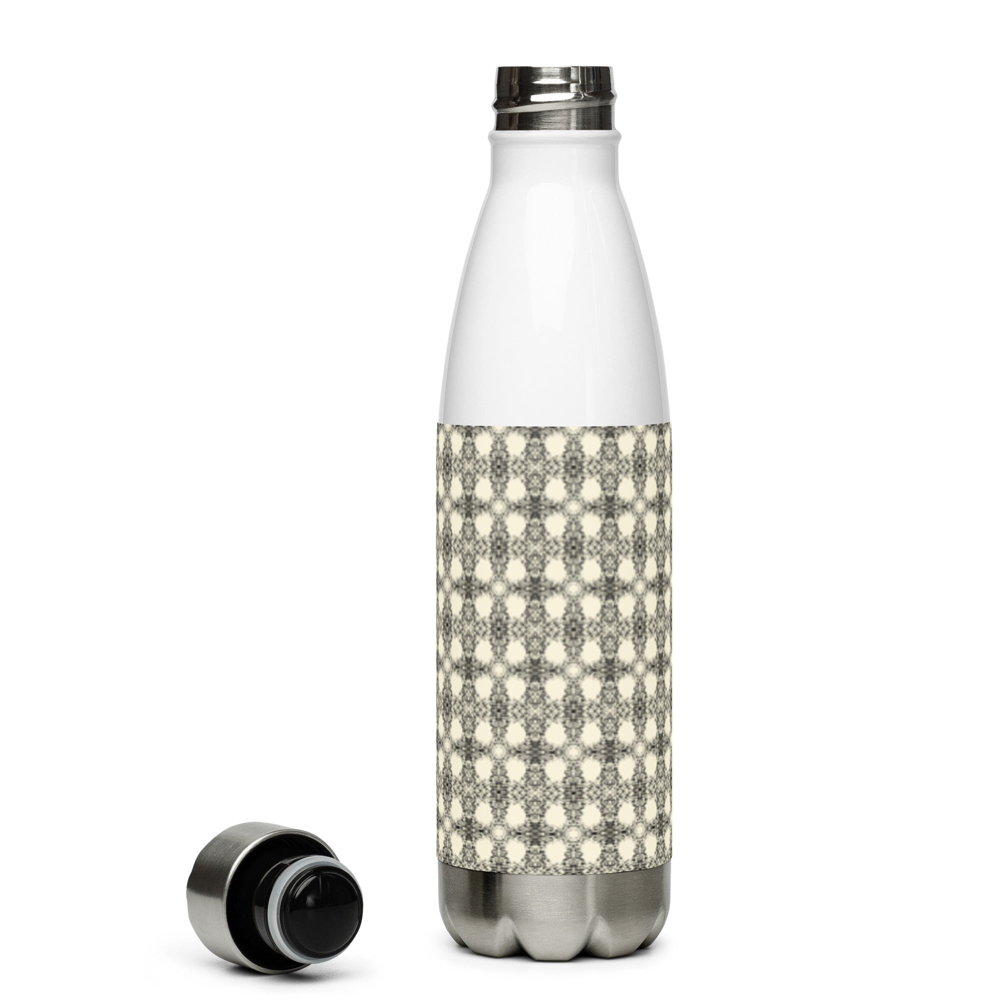 Timbre Pattern Stainless Steel Water Bottle