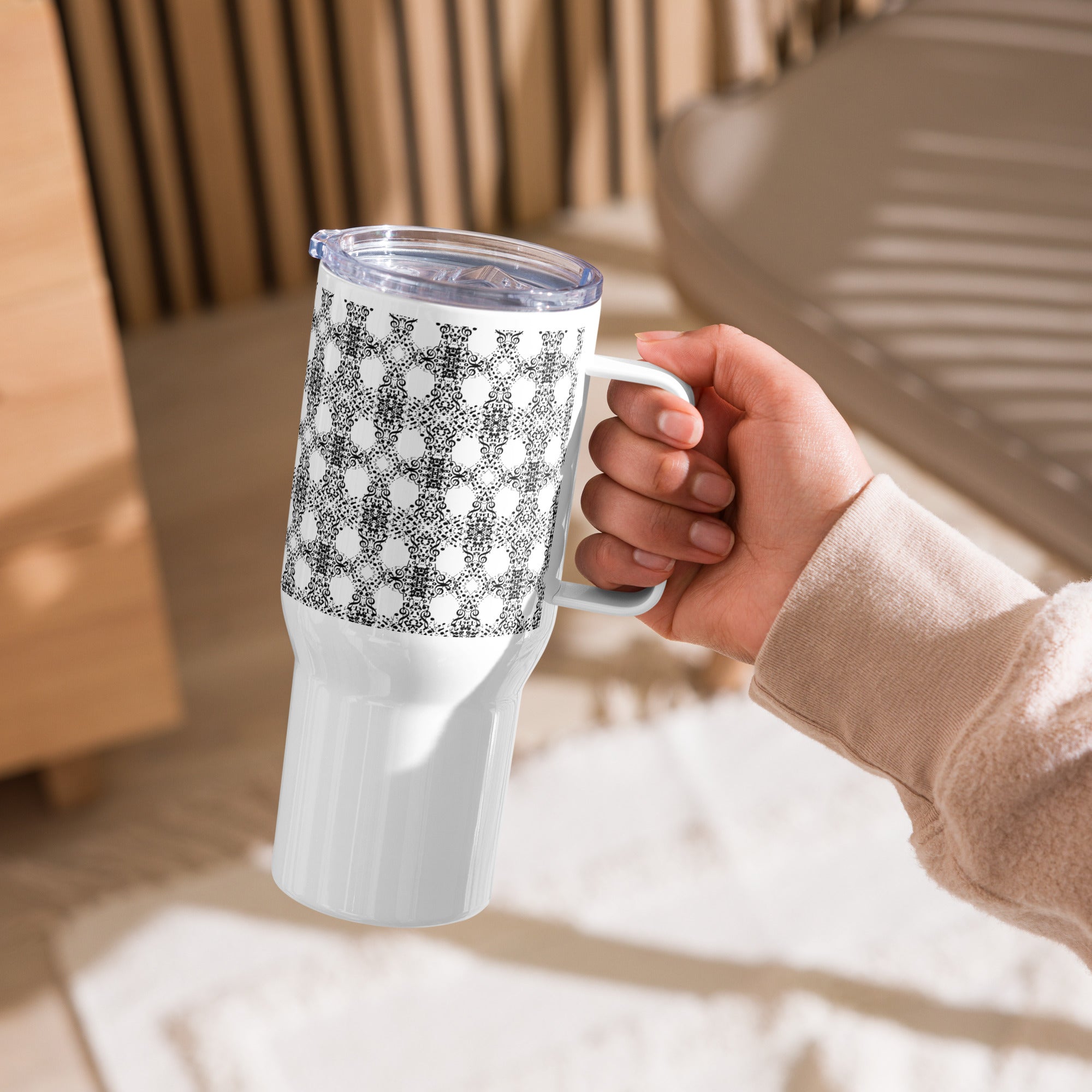 Timbre Grey Hot Cold Travel Mug