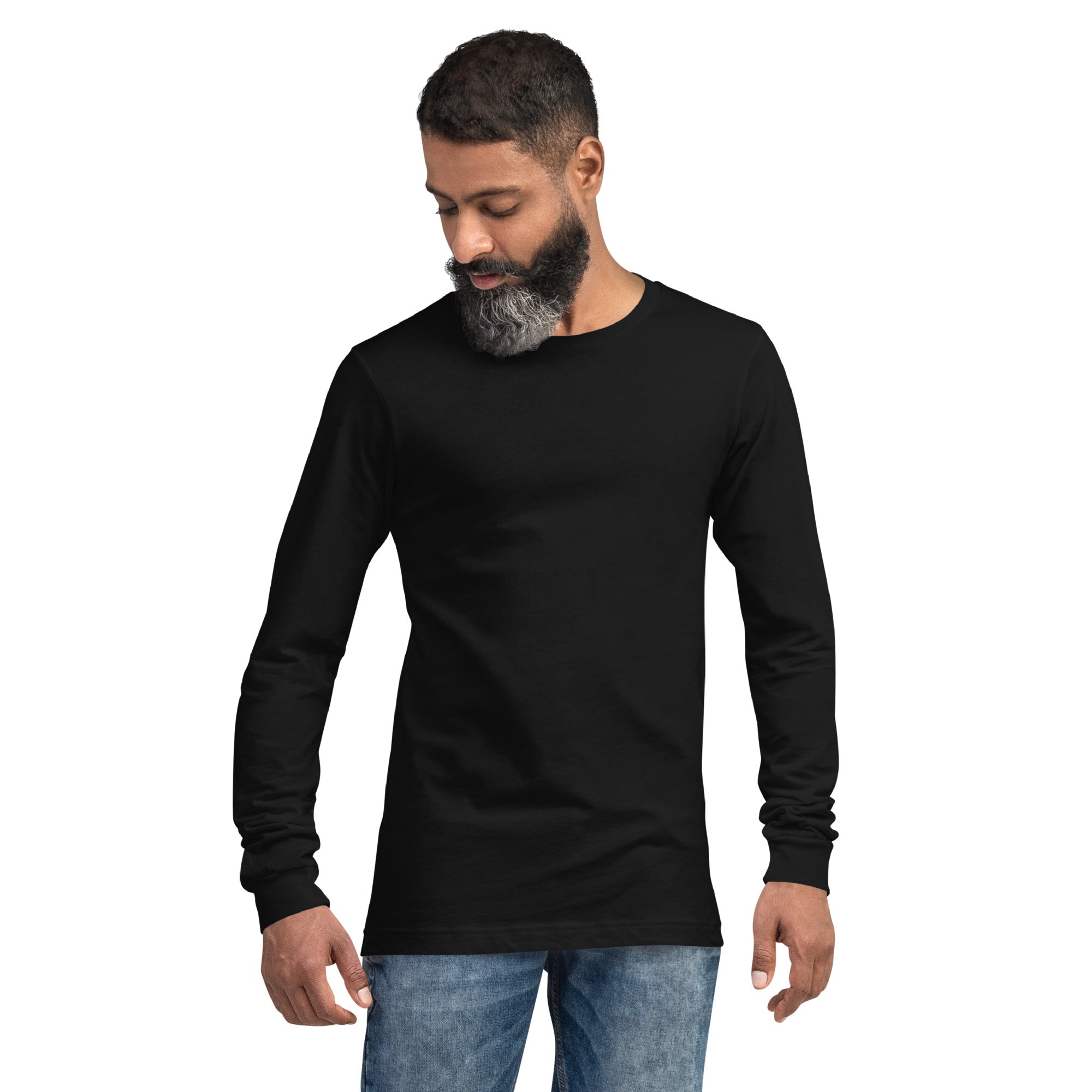 Logo Henley Long Sleeve Tee