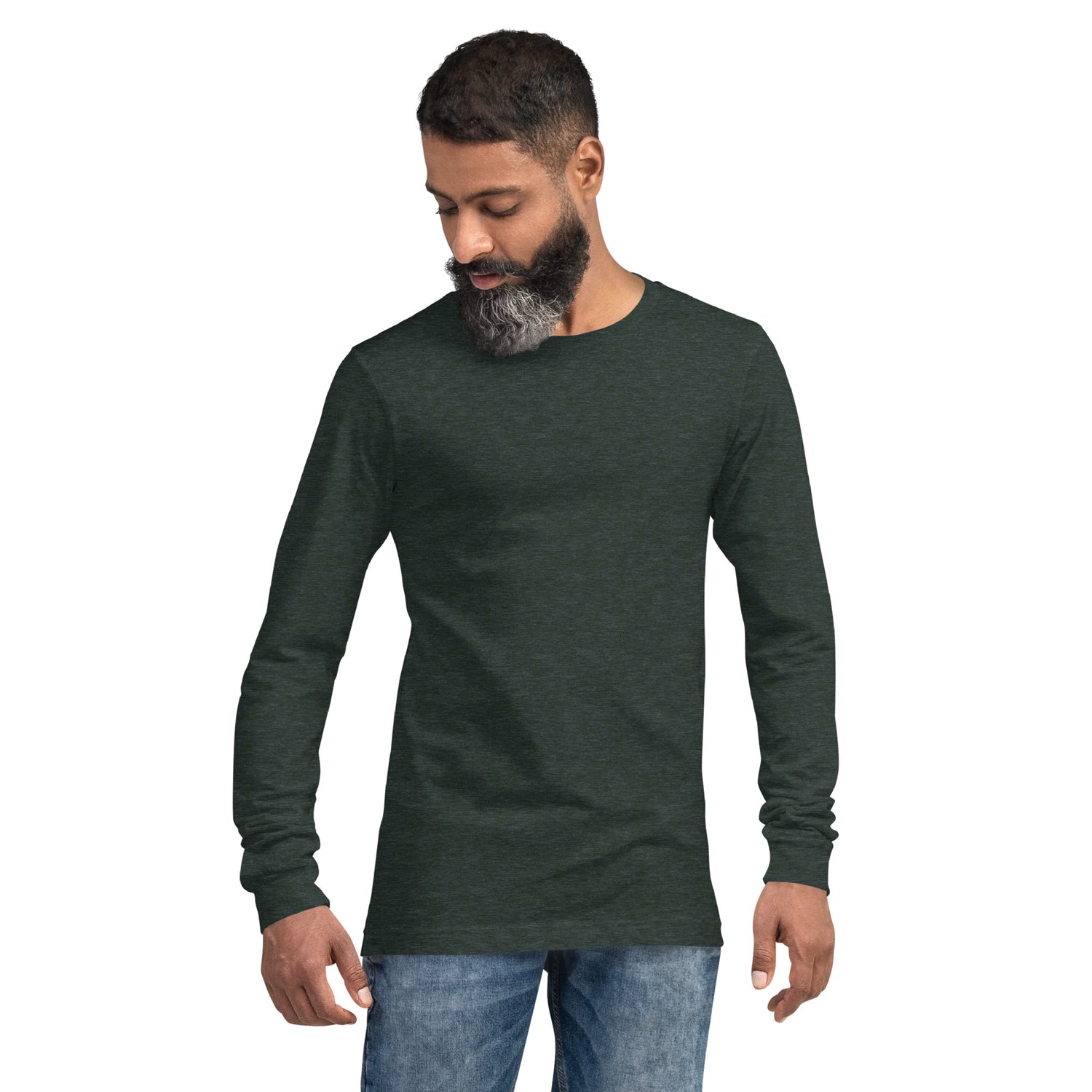 Logo Henley Long Sleeve Tee