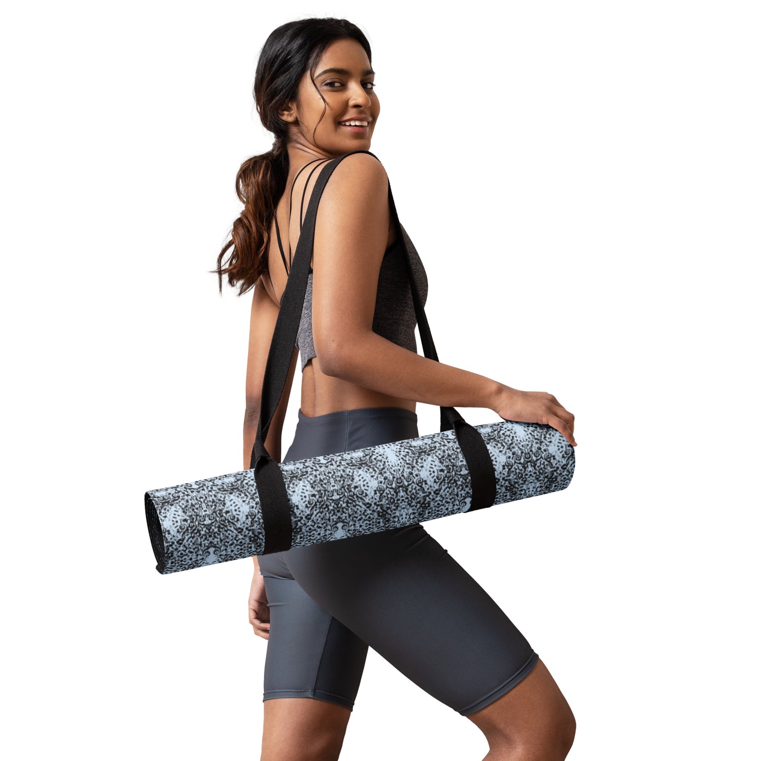 Dhara Blue Rhythm Yoga Mat