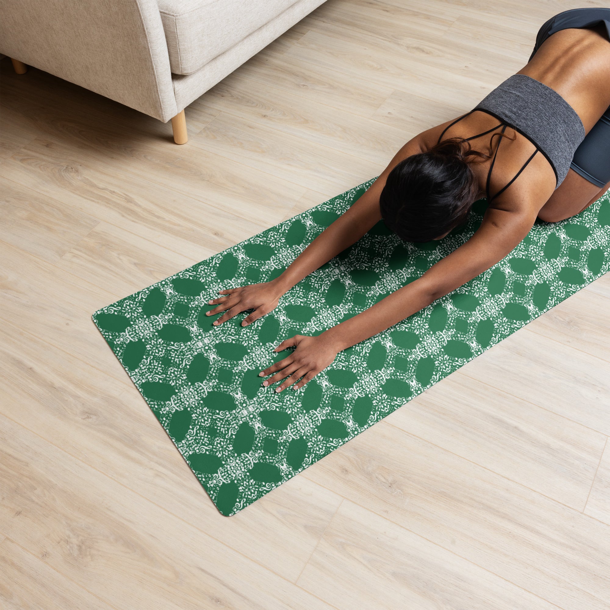 Green Tempo Yoga Mat