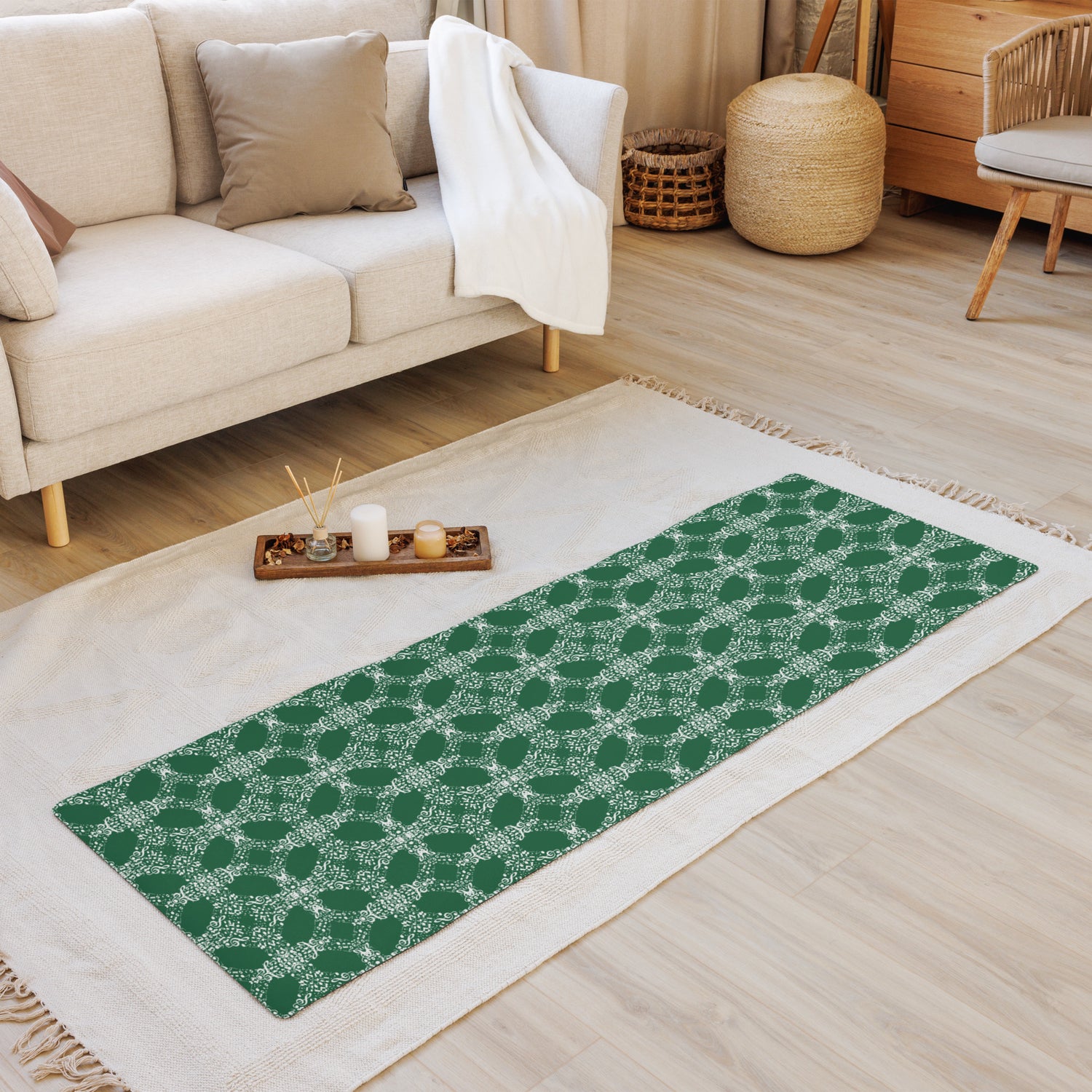 Green Tempo Yoga Mat