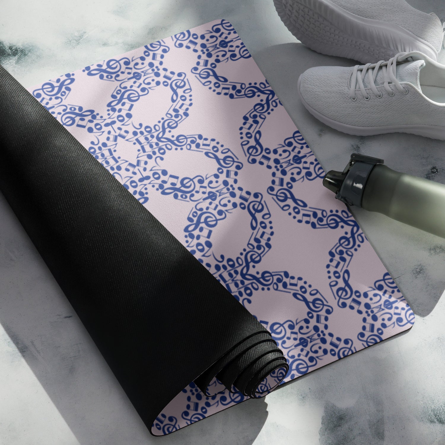 Pale Harmony Yoga mat