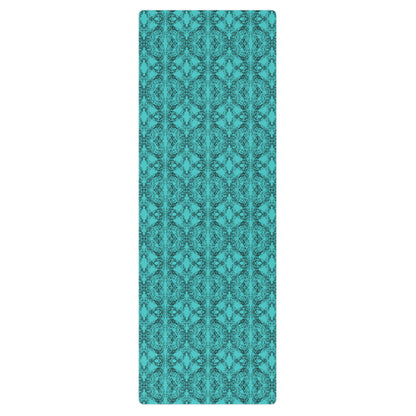 Yelitza Cruz Turquoise Yoga Mat