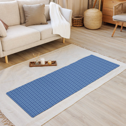 Leisy Fit Texture Blue Yoga Mat