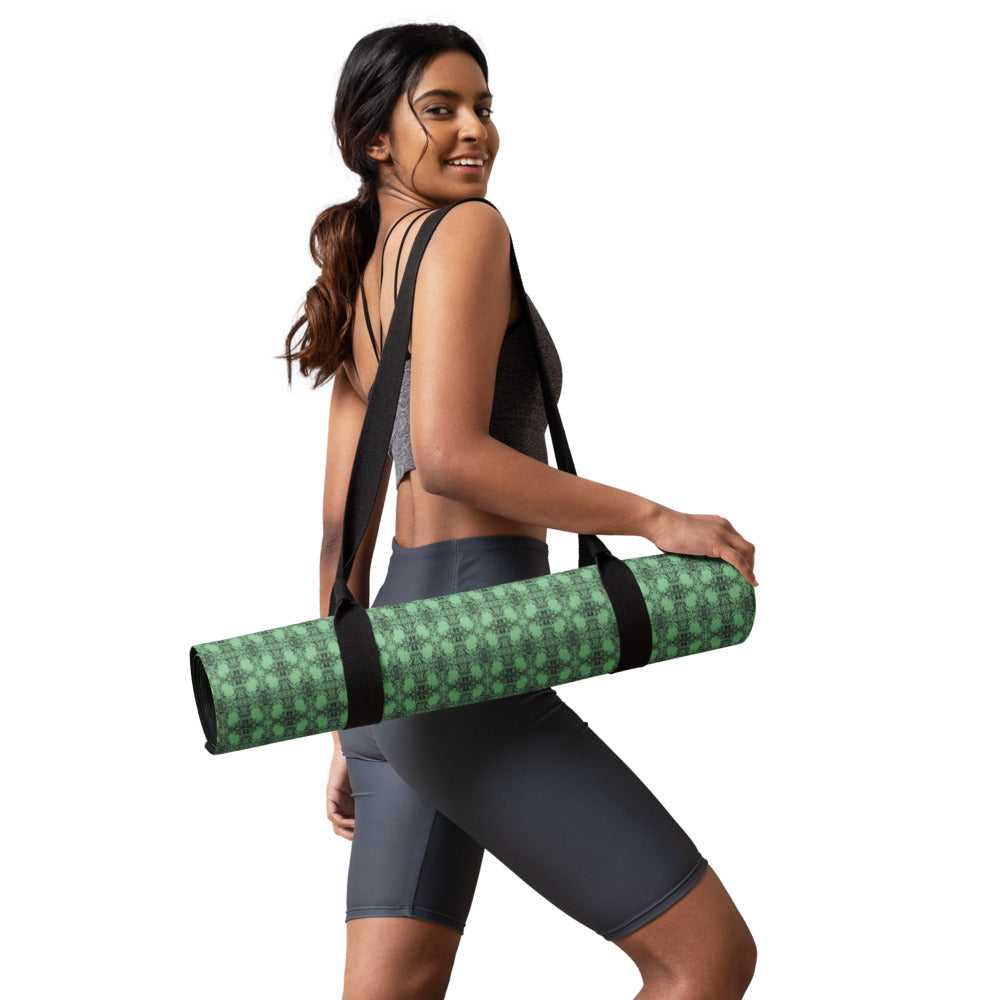 Leticia Marai Green Tara Yoga Mat