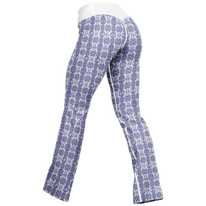 Dynamic OB Print Flare Leggings - Opera Bound