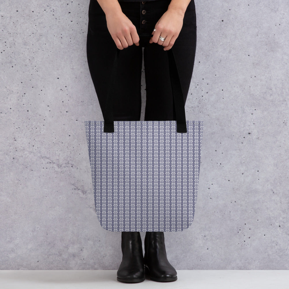 Half Tempo Blue All-Use Tote - Opera Bound