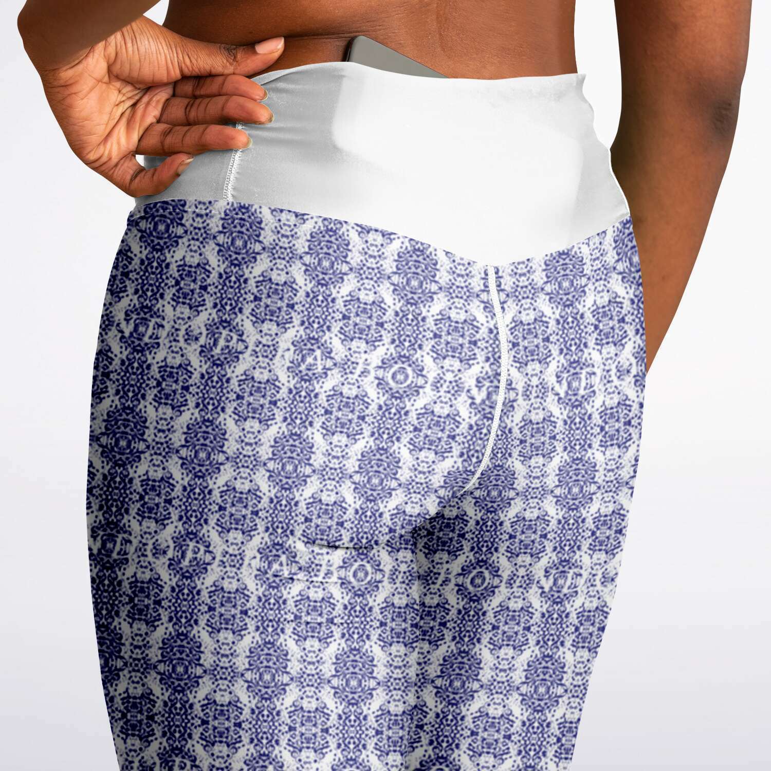 Dynamic OB Print Flare Leggings - Opera Bound