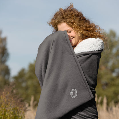 Premium O Logo Sherpa Blanket - Opera Bound